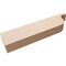 Ekena Millwork 2in. W x 4in. H x 16in. L Del Monte Woodgrain TimberThane Rafter Tail, Primed Tan RFTUR02X04X16DELRCPR - alternate 5